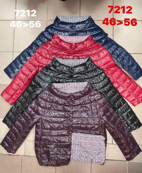 Cienka Kurtka damskie 7212 1 kolor 46-56 1