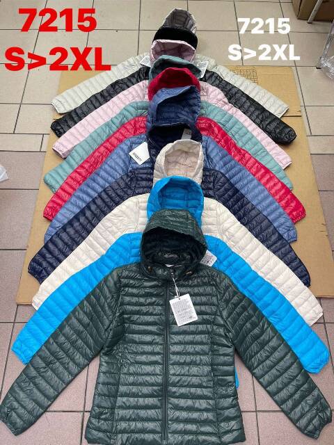 Cienka Kurtka damskie 7215 1 kolor S-2XL 1