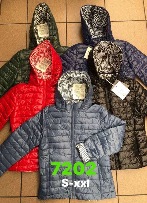 Cienka Kurtka damskie 7202 1 kolor S-2XL 1