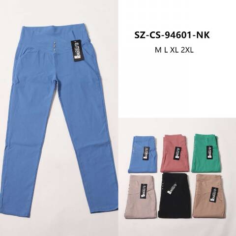 Spodnie damskie 94601 Mix kolor M-2XL