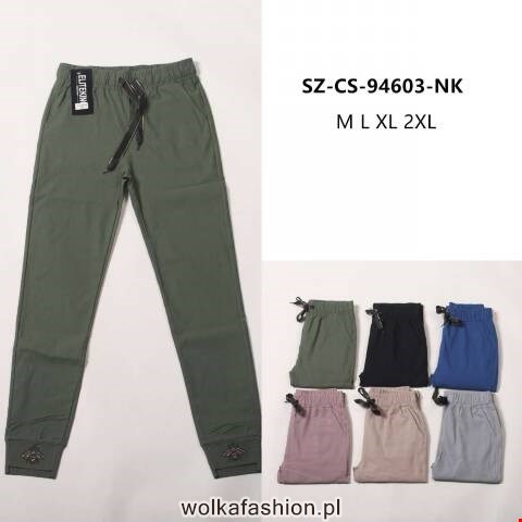 Spodnie damskie 94603 Mix kolor M-2XL