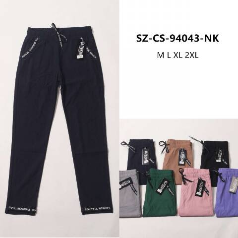 Spodnie damskie 94043 Mix kolor M-2XL