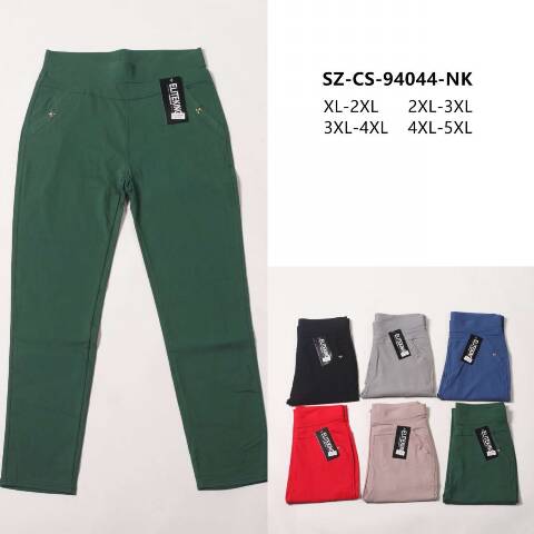 Spodnie damskie 94044 Mix kolor XL-5XL