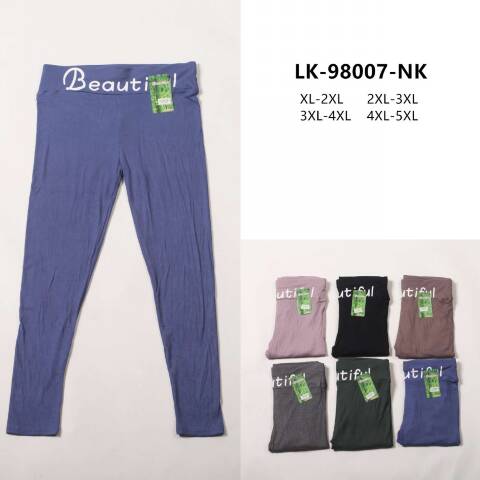 Leginsy damskie 98003 Mix kolor XL-5XL