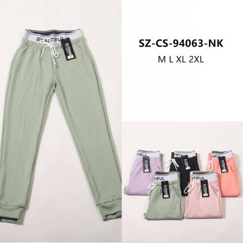 Spodnie dresowe damskie 94063 Mix kolor M-2XL