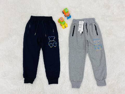 Spodnie dresowe chłopięce 6267 Mix kolor 3-8