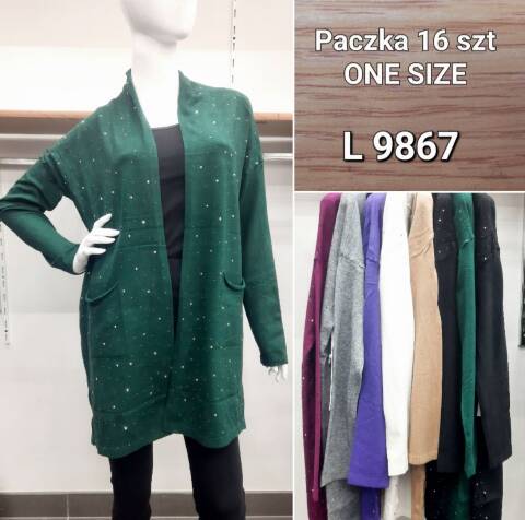 Narzutka damskie DL285 Mix kolor Standard 1