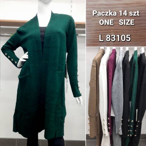 Narzutka damskie L83105 Mix kolor Standard 1