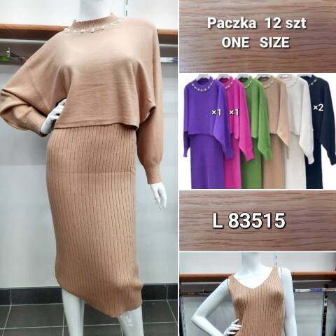 Komplet  damskie L83515 Mix kolor Standard 1