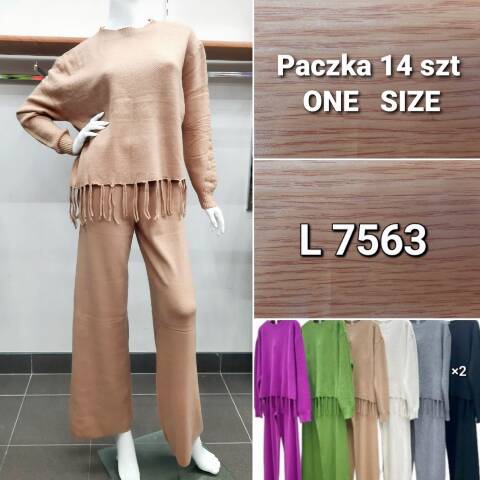 Komplet  damskie L7563 Mix kolor Standard 1