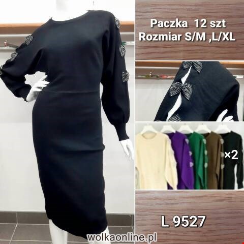 Sukienka damskie L9527 Mix kolor S/M-L/XL