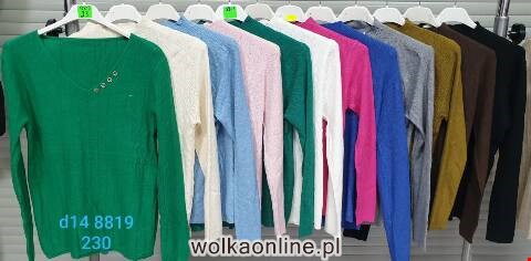 Sweter damskie D148819 Mix kolor Standard