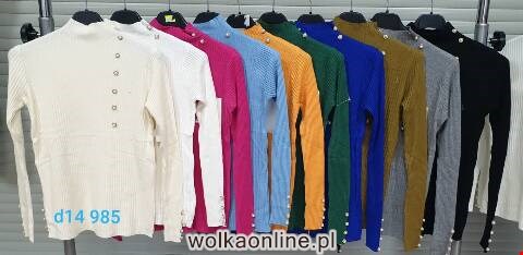 Sweter damskie D14985 Mix kolor Standard