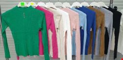 Sweter damskie 6368 Mix kolor Standard