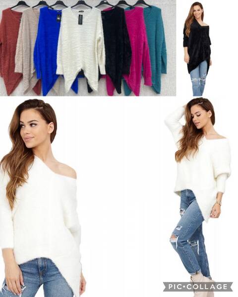 Sweter damskie 6373 Mix kolor Standard 1