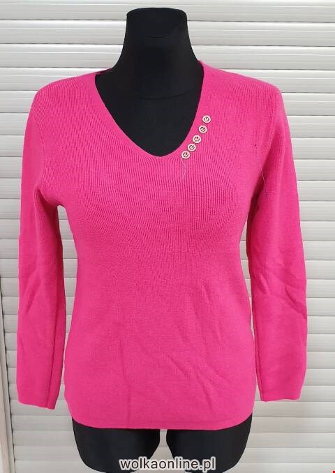 Sweter damskie 6383 Mix kolor Standard