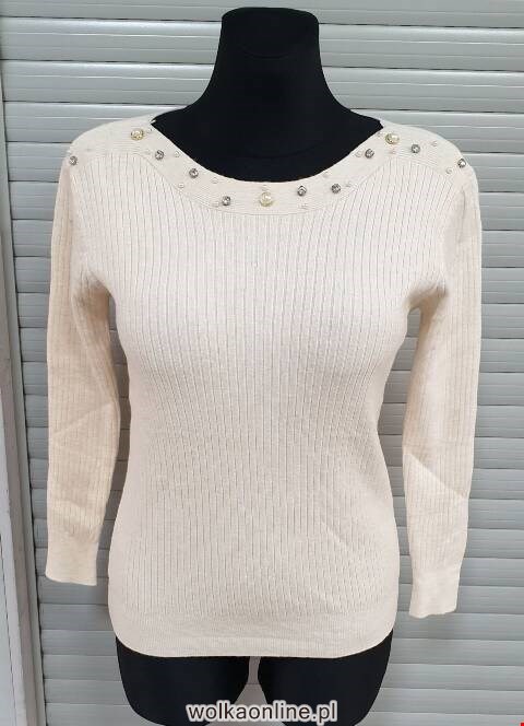 Sweter damskie 6384 Mix kolor Standard