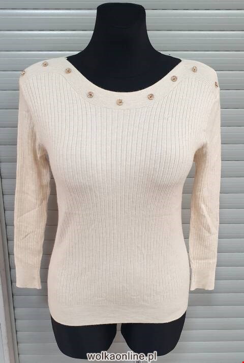 Sweter damskie 6388 Mix kolor Standard