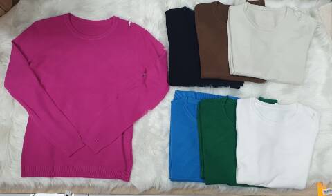 Sweter damskie 6423 Mix kolor M-XL