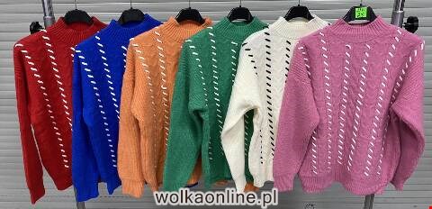 Sweter damskie 6433 Mix kolor Standard