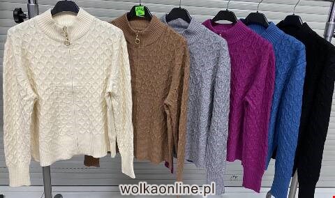 Sweter damskie 6434 Mix kolor Standard