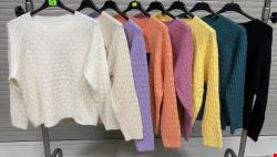Sweter damskie 6439 Mix kolor Standard