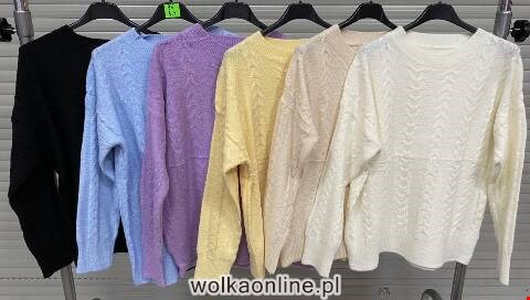 Sweter damskie 6440 Mix kolor Standard