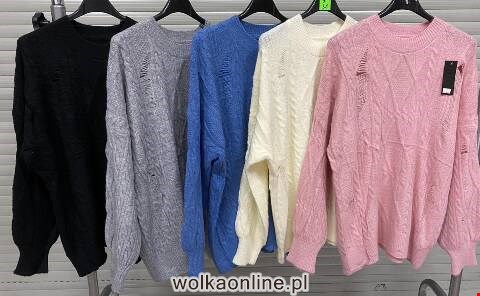 Sweter damskie 6443 Mix kolor Standard