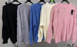 Sweter damskie 6443 Mix kolor Standard