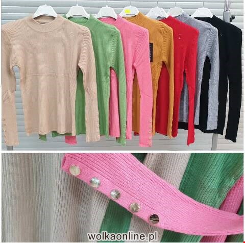 Sweter damskie 6448 Mix kolor Standard