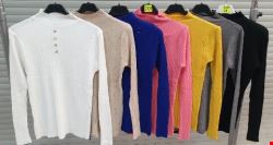 Sweter damskie 6454 Mix kolor Standard