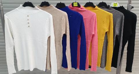 Sweter damskie 6454 Mix kolor Standard 1