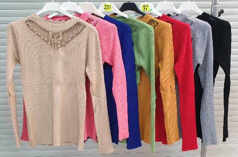 Sweter damskie 6455 Mix kolor Standard
