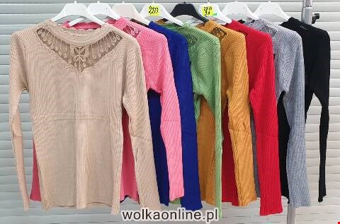 Sweter damskie 6455 Mix kolor Standard