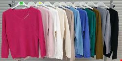 Sweter damskie 6457 Mix kolor Standard