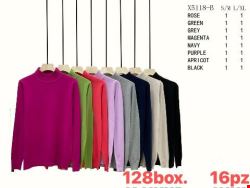 Sweter damskie X5118-B Mix kolor S/M-L/XL