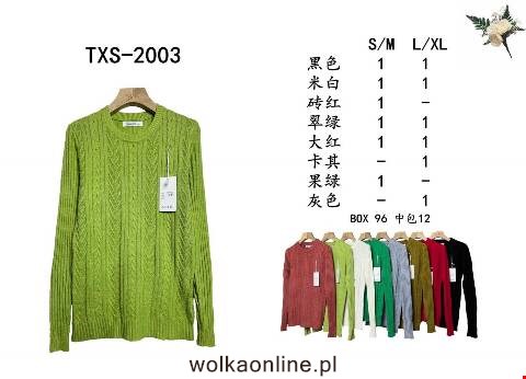 Sweter damskie TXS-2003 Mix kolor S/M-L/XL