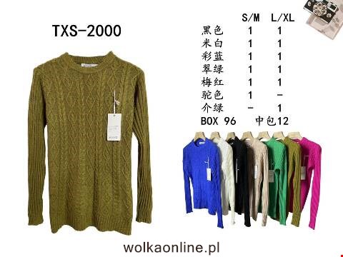 Sweter damskie TXS-2000 Mix kolor S/M-L/XL