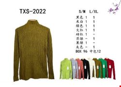 Sweter damskie TXS-2022 Mix kolor S/M-L/XL