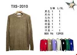 Sweter damskie TXS-2010 Mix kolor S/M-L/XL