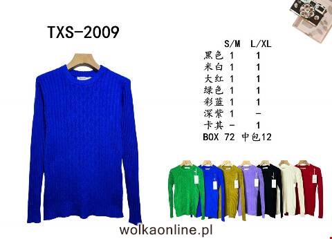 Sweter damskie TXS-2009 Mix kolor S/M-L/XL