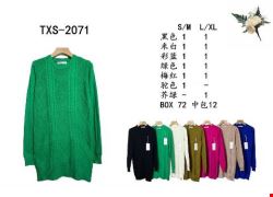 Sweter damskie TXS-2071 Mix kolor S/M-L/XL