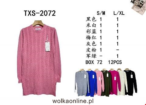 Sweter damskie TXS-2072 Mix kolor S/M-L/XL