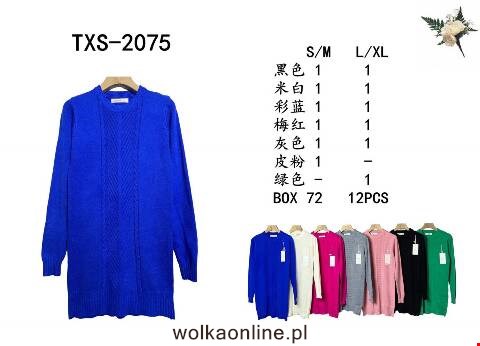 Sweter damskie TXS-2075 Mix kolor S/M-L/XL