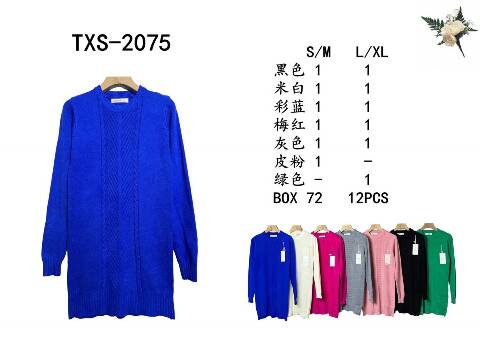 Sweter damskie TXS-2075 Mix kolor S/M-L/XL 1