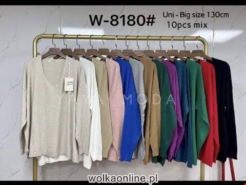 Sweter damskie W-8180 Mix kolor Standard
