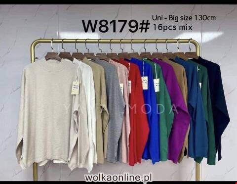 Sweter damskie W-8179 Mix kolor Standard