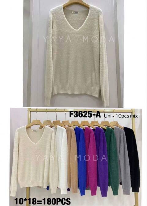 Sweter damskie F3625-A Mix kolor Standard 1