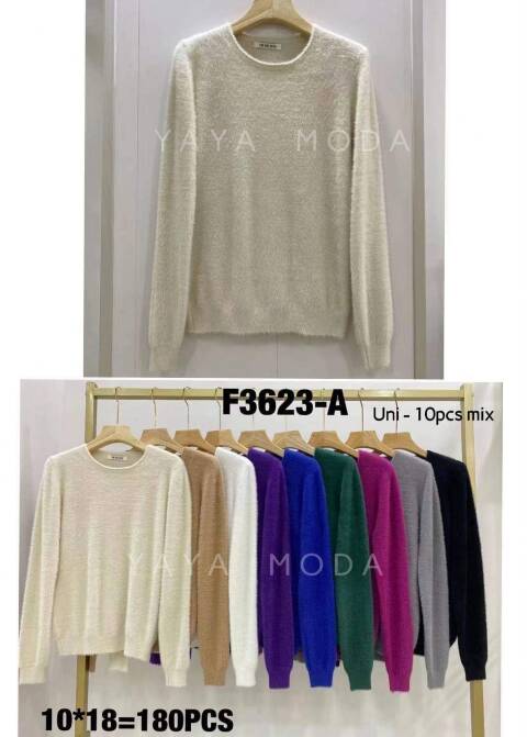 Sweter damskie F3623-A Mix kolor Standard 1