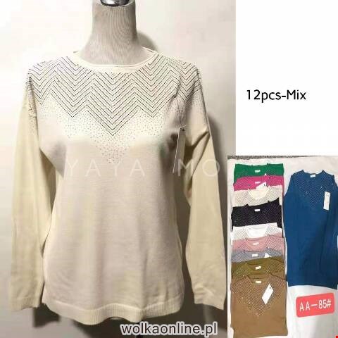 Sweter damskie AA-85 Mix kolor Standard